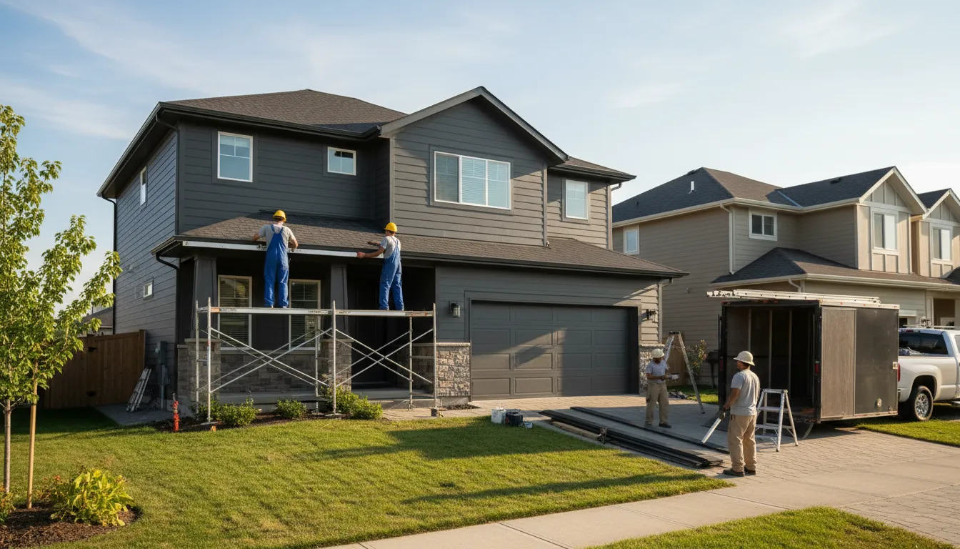 Siding in Bedford